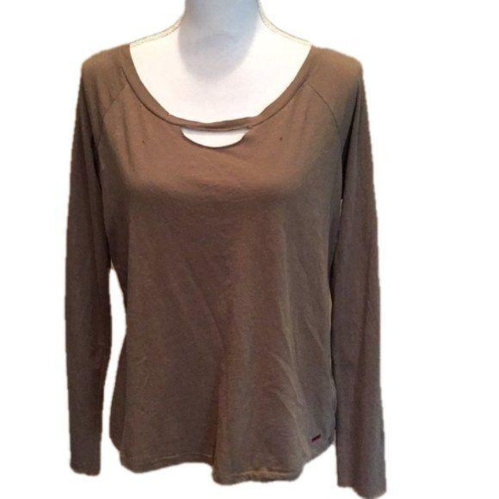 n:Philanthropy Destroyed T-Shirt Long Sleeve NWT